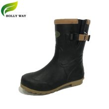 Short Rubber Boots with Cleated oursole for fishing